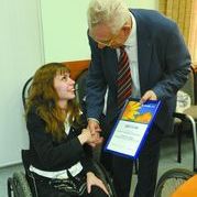 В ЧелГУ прошло ежегодное награждение именными стипендиями банка УРАЛСИБ студентов-инвалидов
