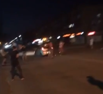 В Копейске пьяный водитель врезался в толпу болельщиков