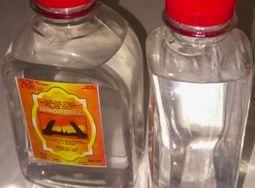 В Курганской области из продажи изъяли непищевую спиртосодержащую жидкость