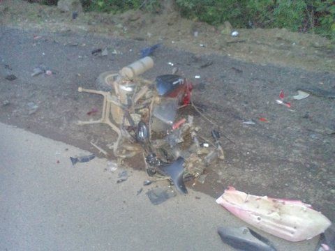 В воскресенье в Челябинске произошла авария, в которой погиб водитель скутера