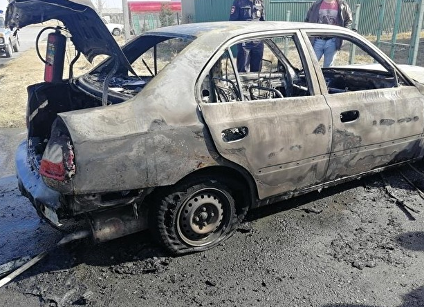 В Чебаркульском районе пенсионер сжег машину сотрудника управляющей компании