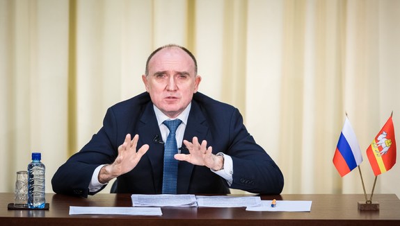 Пресс-служба правительства Челябинской области не комментирует информацию об отставке Бориса Дубровского