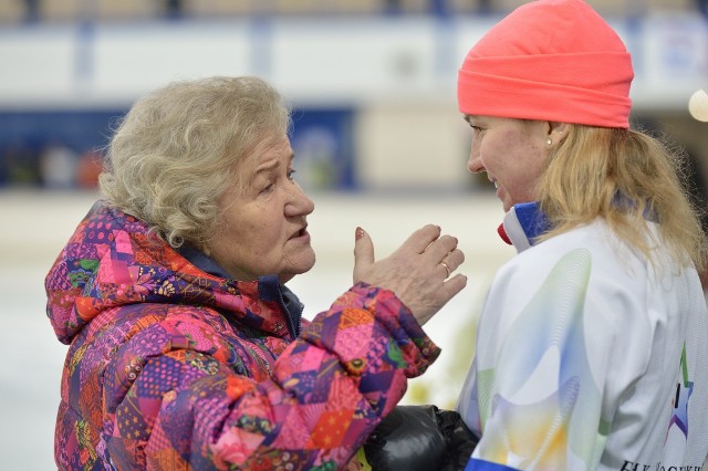 Лидия Скобликова благословила юных скороходов на спортивные подвиги