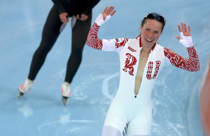 Первую медаль для России на Олимпиаде принесла конькобежка Ольга Граф