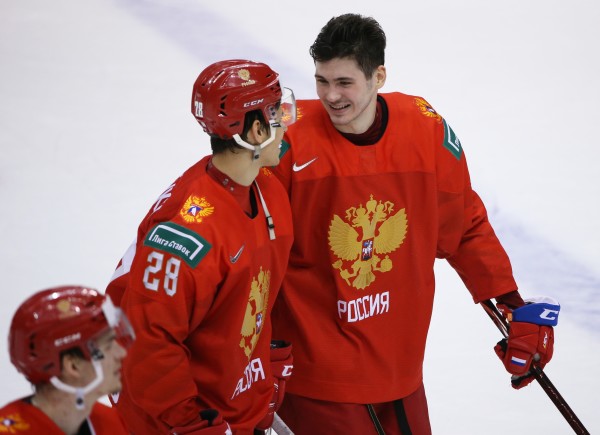 Молодежная сборная России играет в полуфинале с командой США 