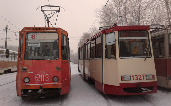 В Челябинске начали ремонтировать трамваи