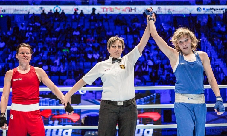 Анастасия Белякова вышла в финал чемпионата мира по боксу Анастасия Белякова вышла в финал чемпионата мира по боксу