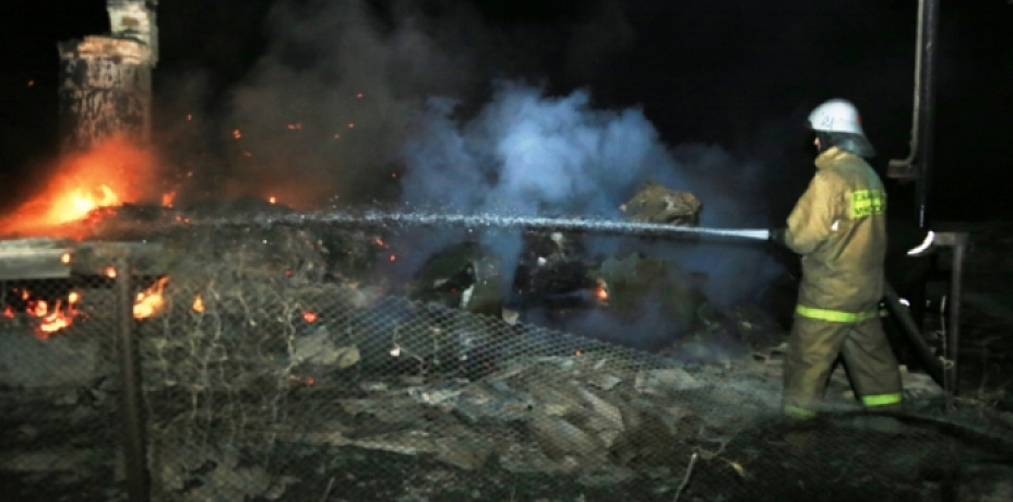 В Мишкинском районе Зауралья огонь уничтожил десятки домов
