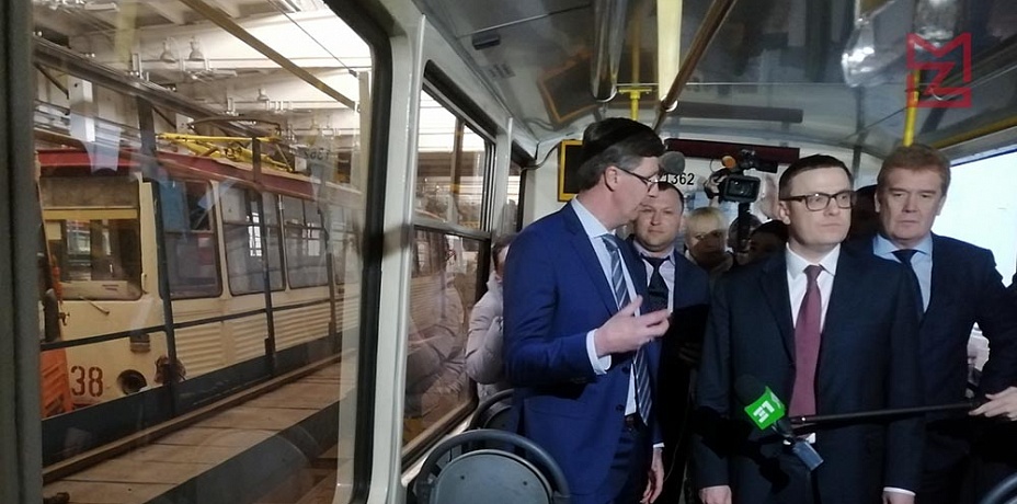 Алексей Текслер оценил состояние трамваев и троллейбусов в Челябинске