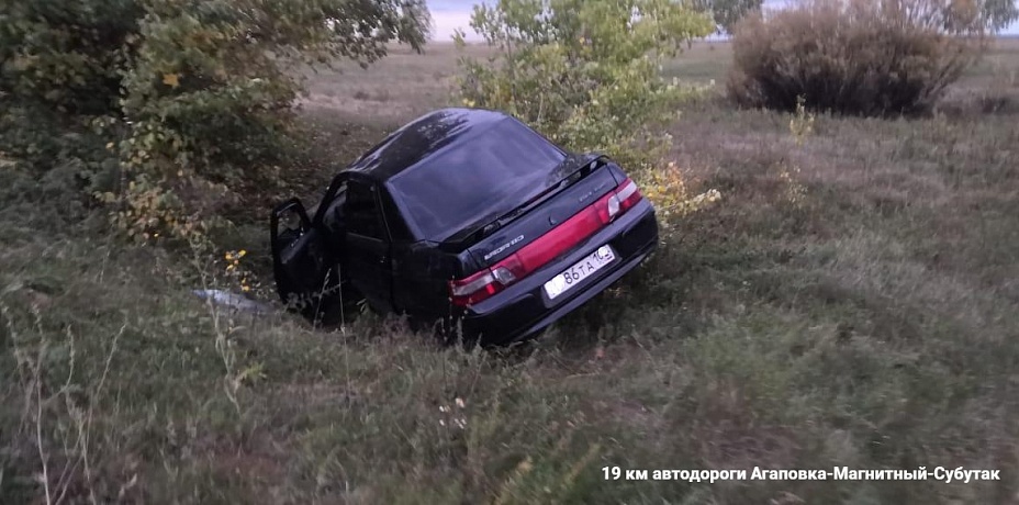 Нетрезвый отец вывез 8-месячного малыша на южноуральскую трассу и устроил ДТП 