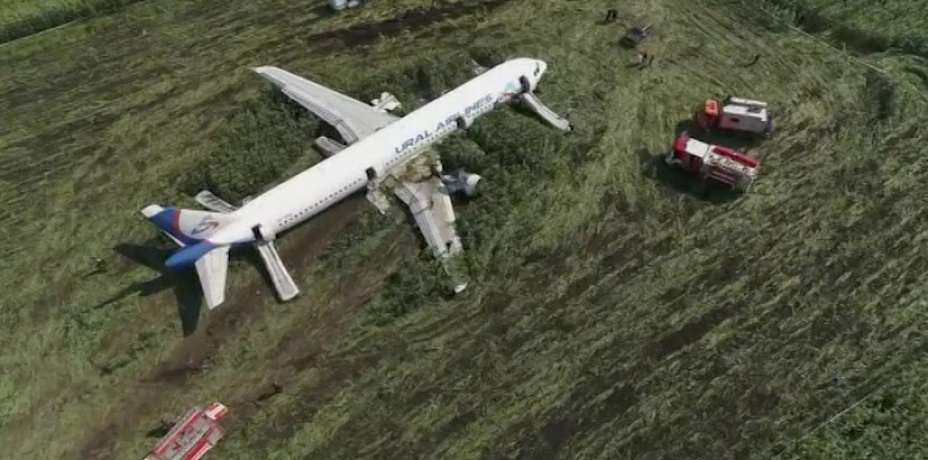 Экипаж самолета, севшего в кукурузном поле, получил награды от Владимира Путина
