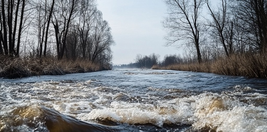 Высокий уровень воды ожидается в реках Южного Урала в конце марта