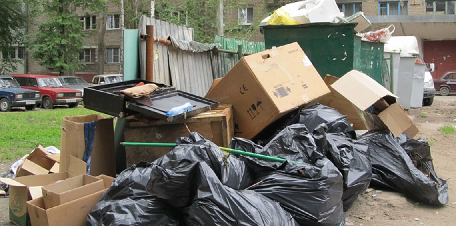 Челябинск зарастает мусором