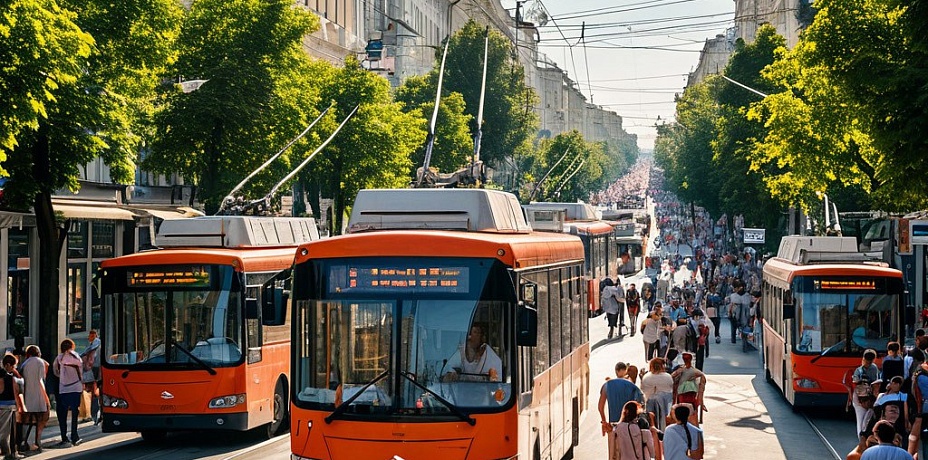 В центре Челябинска изменятся маршруты автобусов и троллейбусов