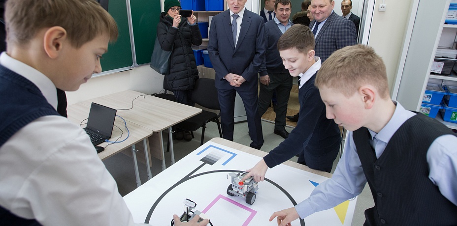 Новая школа на 500 мест открылась в Сосновском районе