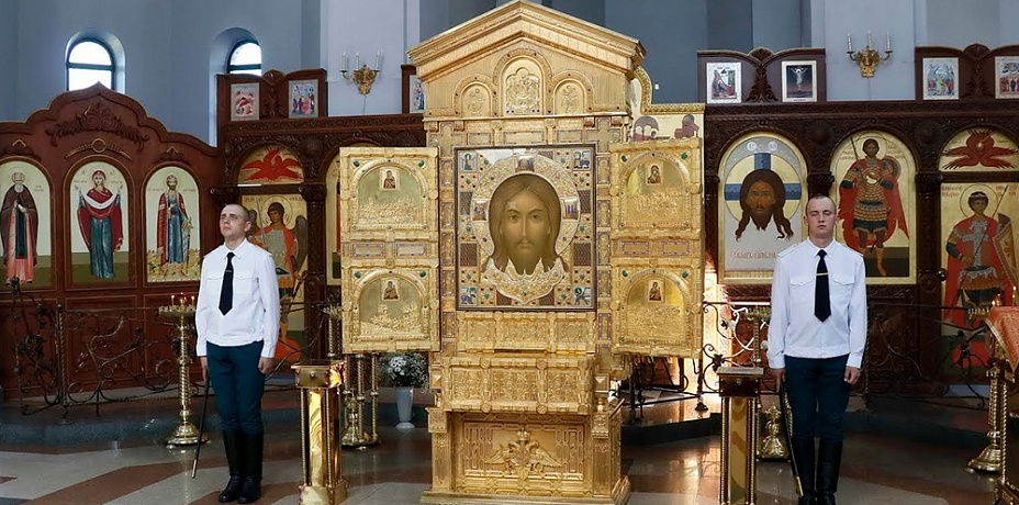 Икону военного храма «Спас Нерукотворный» привезут в Челябинскую область