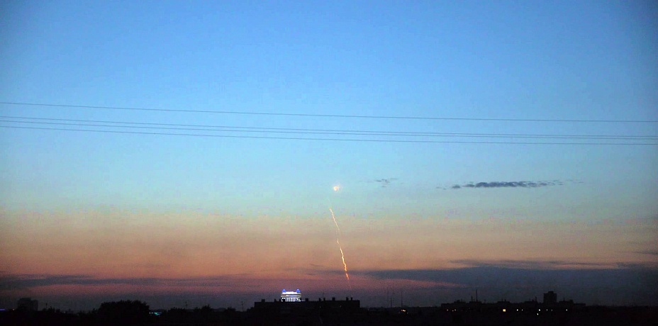 Над Челябинском отбросила первую ступень ракета с Байконура