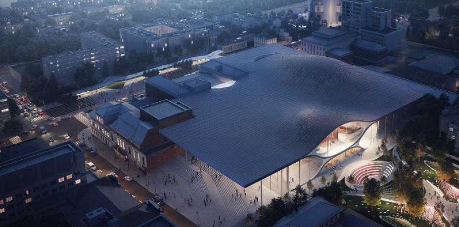 Британцы из Zaha Hadid Architects показали как будет выглядеть Свердловская филармония в Екатеринбурге (видео)