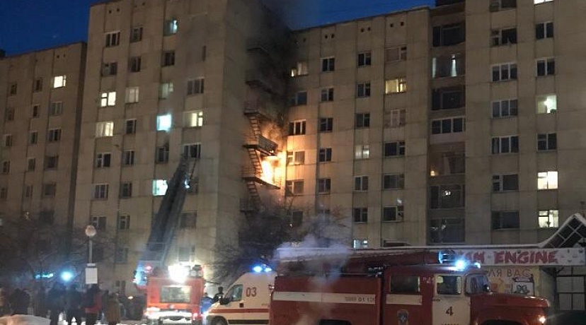 Пострадавшим во время пожара в Озерске предоставят временное жилье