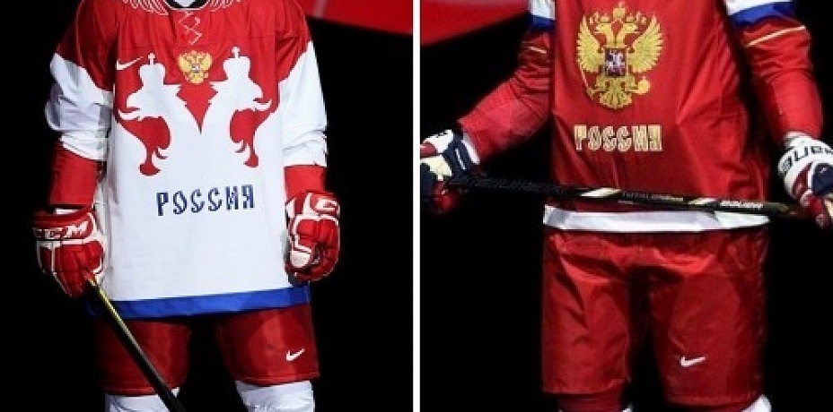 В Москве презентовали олимпийскую форму для хоккеистов сборной России
