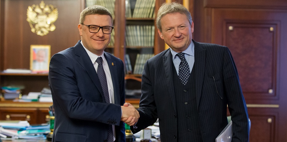 Челябинский губернатор провел встречу с лидером «Партии Роста»