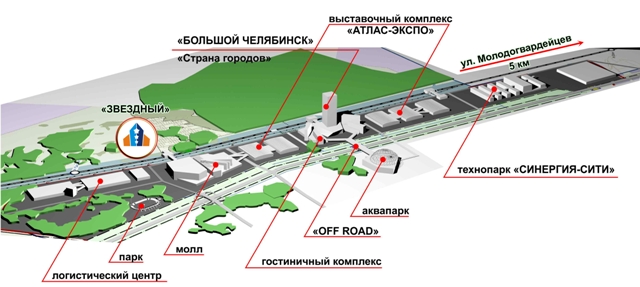 У «космического микрорайона» Челябинска появится сосед – «Атлас»