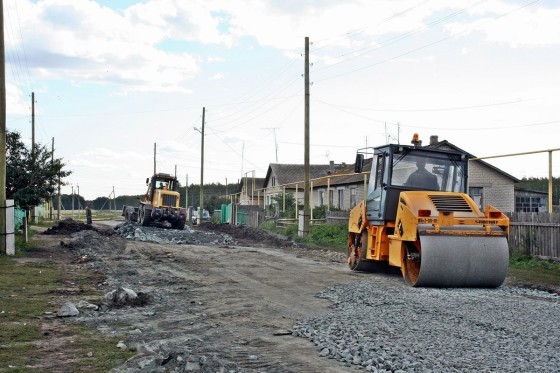 В Чебаркульском районе продолжается ремонт дорог
