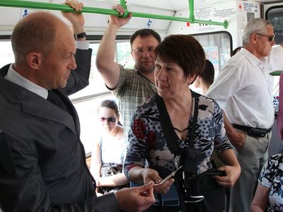 В челябинском общественном транспорте - новая система оплаты