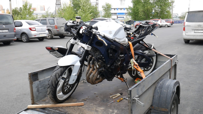 В Челябинске нашли мотоцикл, находящийся в международном розыске 