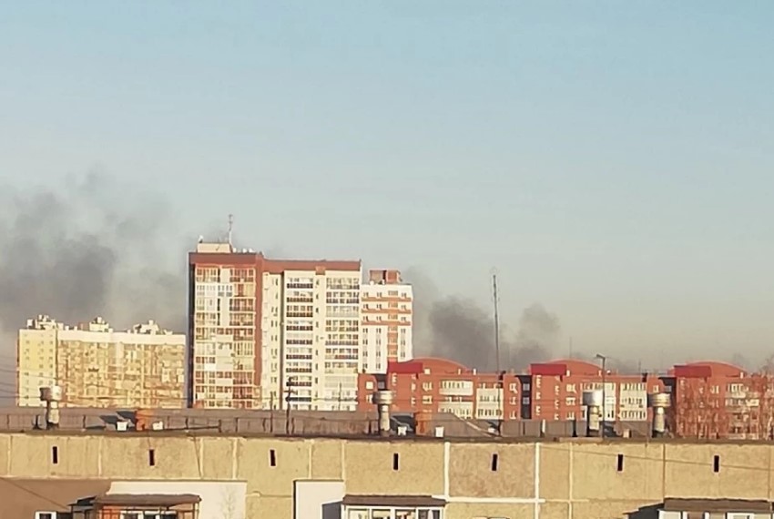 В исправительной колонии под Челябинском вспыхнул пожар 