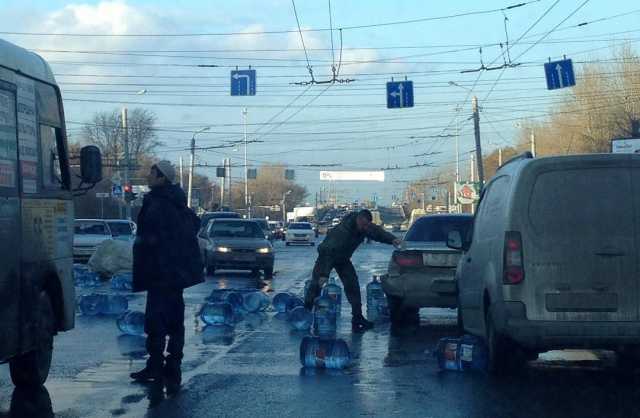 Служба организации движения челябинск. Авария Москва Люкс вода.