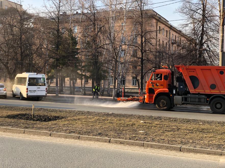 Стартует новый этап дезинфекции улиц Челябинска