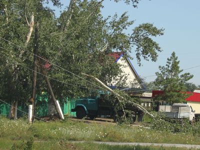 По Челябинской области пронесся ураган. И он вернется