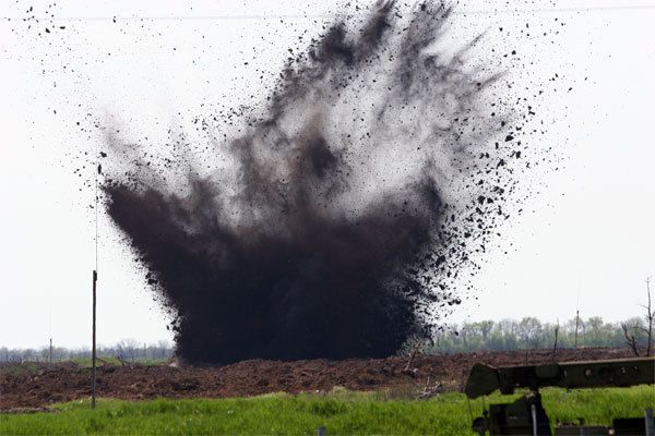 Взрывы на Чебаркульском полигоне могут прекратиться в 2013 году