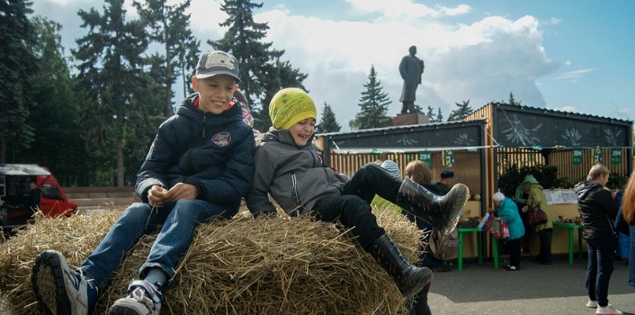 В центре Челябинска открылась сельскохозяйственная ярмарка 
