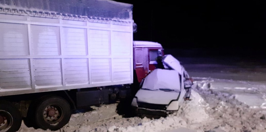 Пятеро погибли в «снежной» аварии с грузовиком на юге области