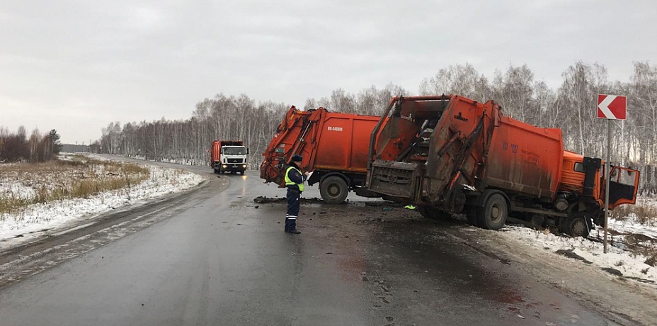 Пострадавший в ДТП с мусоровозами под Челябинском находится в реанимации