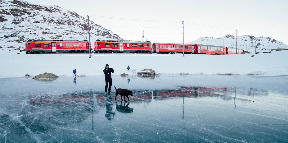 В Челябинске запускают «горнолыжный» поезд «Снегирь»