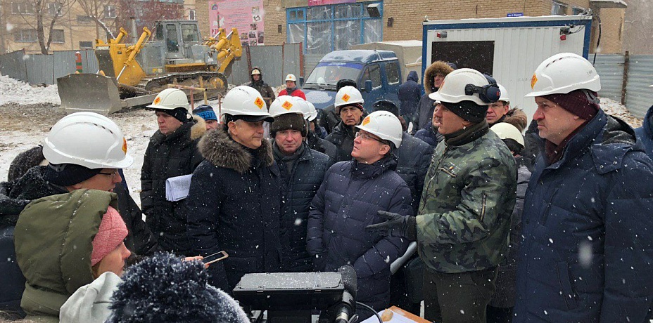 Глава Минстроя России в Магнитогорске посетил место Трагедии 31 декабря 