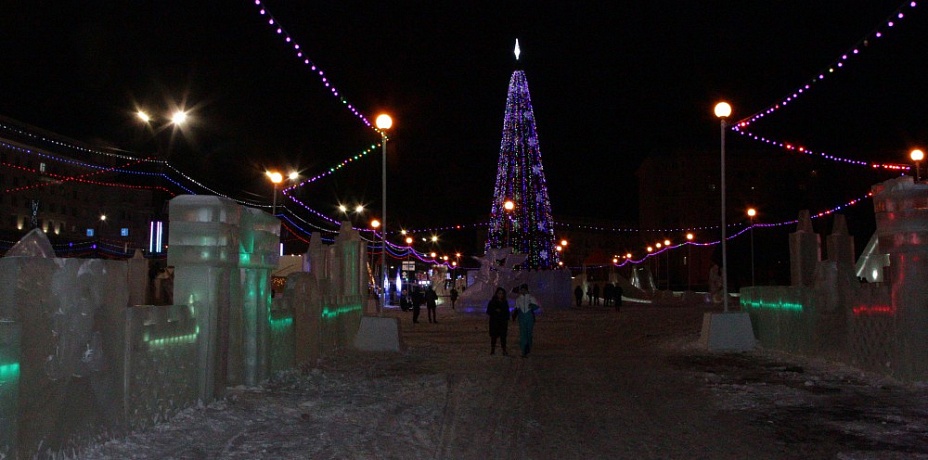 В Челябинске закрыли ледовый городок из-за потепления