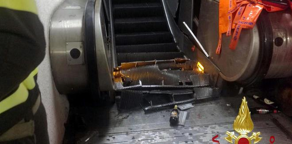30 россиян ранены при обрушении эскалатора в метро Рима