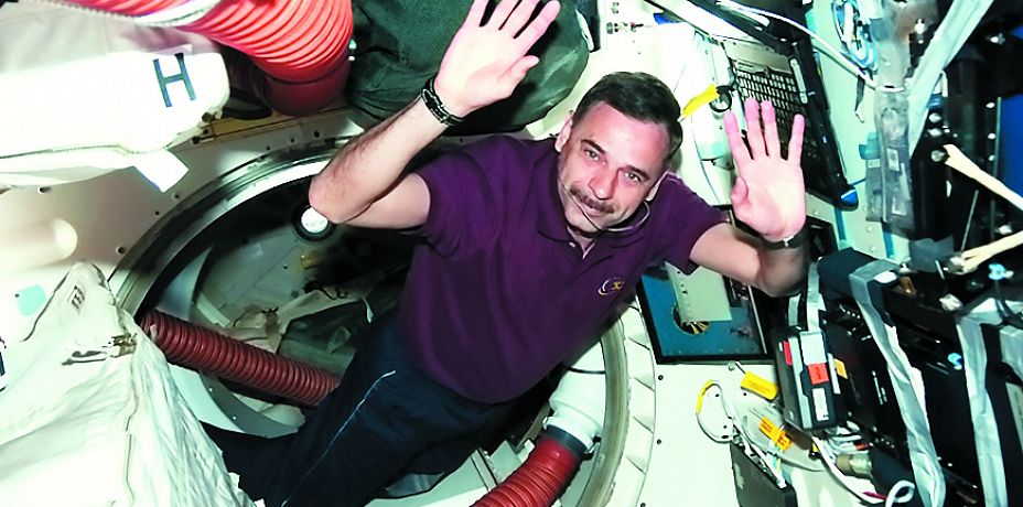 Михаил Корниенко: вторая встреча нашего земляка после возвращения из космического полета