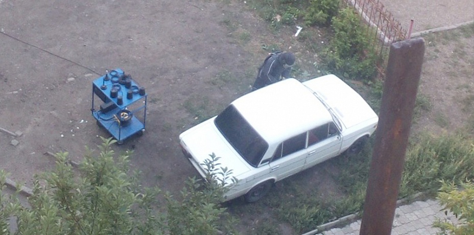 В Магнитогорске взорвался автомобиль. Работают силовики