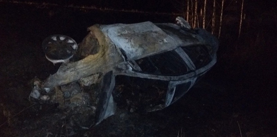Три человека сгорели в машине после ДТП на чебаркульской трассе