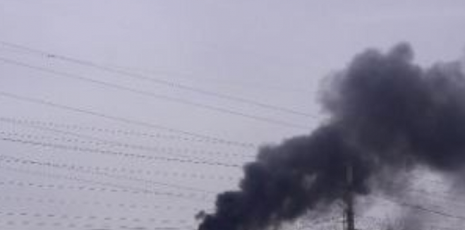 В Челябинске загорелась закрытая городская свалка