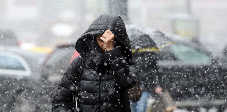 На Челябинскую область движется мокрый снег с дождем