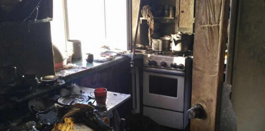 В Башкирии женщина сгорела в собственной квартире